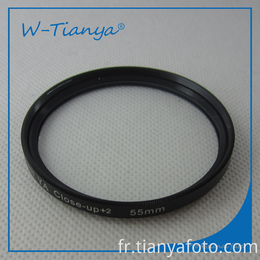 Tianya Professional haute qualité #1 #2 #3 #4 #8 #10 49mm 52mm 62mm close up kit de filtre d'objectif